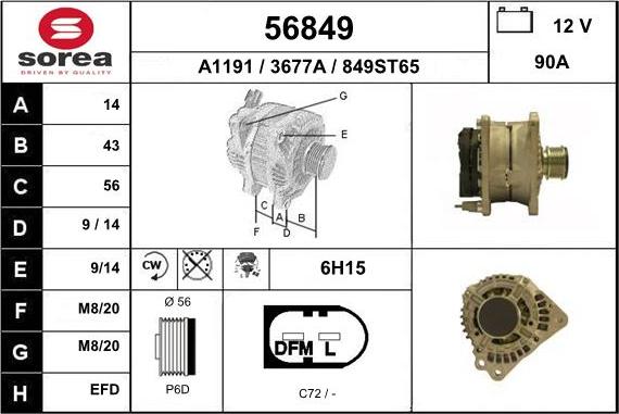 EAI 56849 - Ģenerators autodraugiem.lv