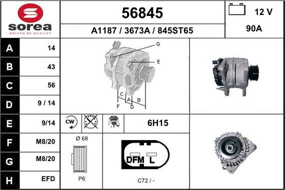 EAI 56845 - Ģenerators autodraugiem.lv