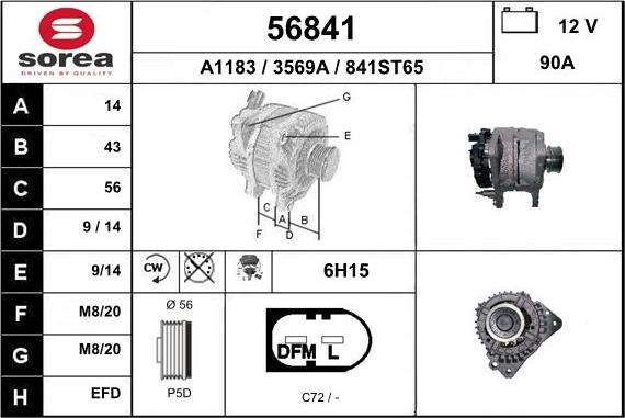 EAI 56841 - Ģenerators autodraugiem.lv
