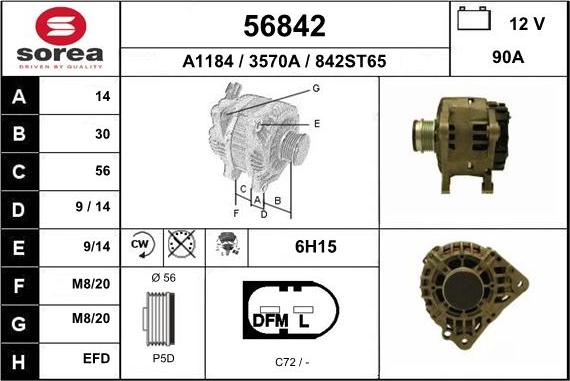 EAI 56842 - Ģenerators autodraugiem.lv