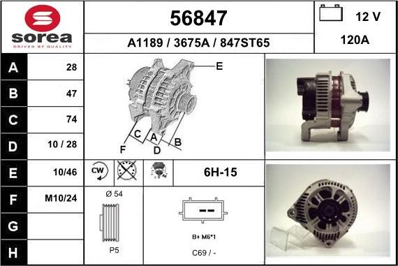 EAI 56847 - Ģenerators autodraugiem.lv