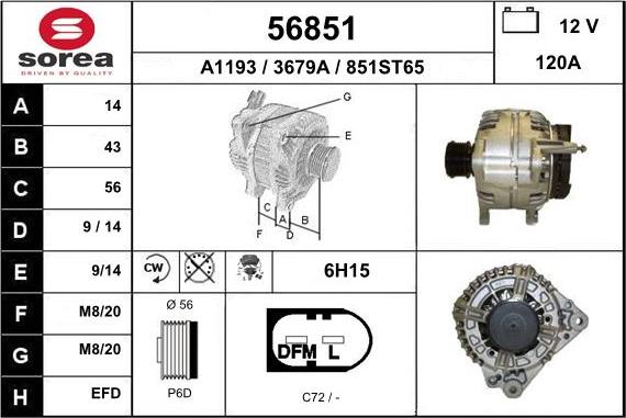 EAI 56851 - Ģenerators autodraugiem.lv