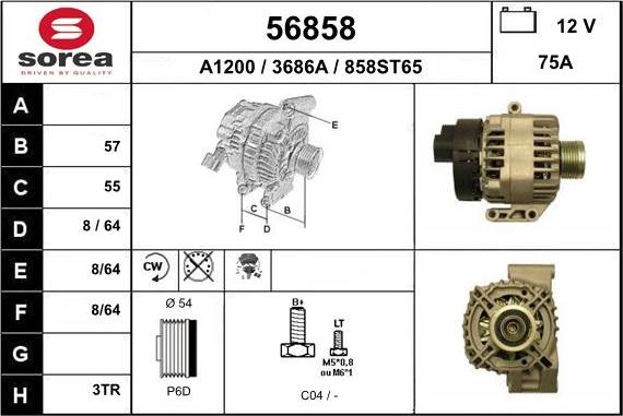EAI 56858 - Ģenerators autodraugiem.lv