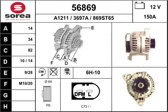 EAI 56869 - Ģenerators autodraugiem.lv