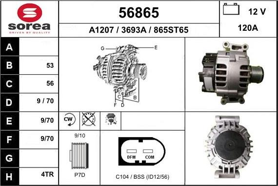 EAI 56865 - Ģenerators autodraugiem.lv