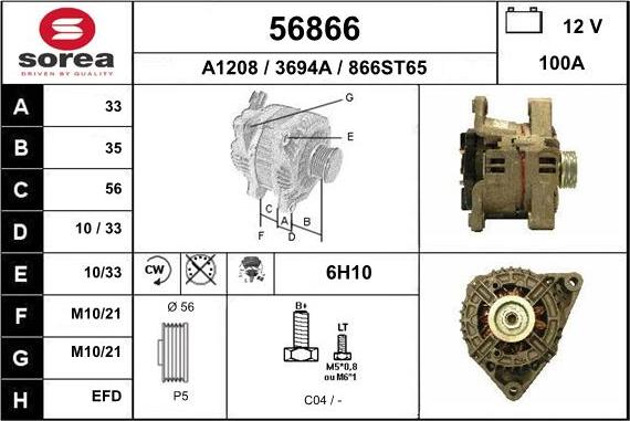 EAI 56866 - Ģenerators autodraugiem.lv