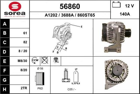 EAI 56860 - Ģenerators autodraugiem.lv