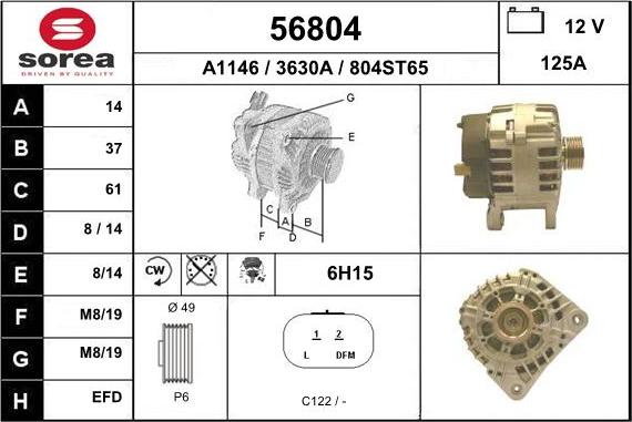 EAI 56804 - Ģenerators autodraugiem.lv