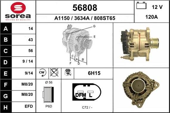 EAI 56808 - Ģenerators autodraugiem.lv
