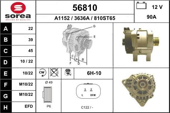 EAI 56810 - Ģenerators autodraugiem.lv