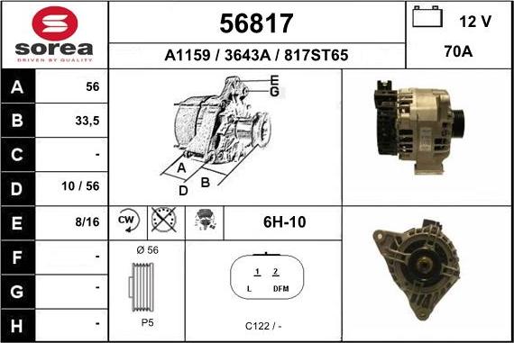 EAI 56817 - Ģenerators autodraugiem.lv