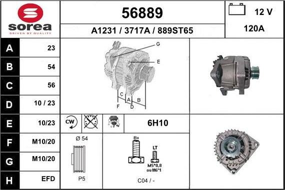 EAI 56889 - Ģenerators autodraugiem.lv