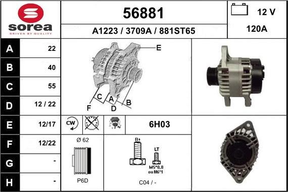 EAI 56881 - Ģenerators autodraugiem.lv