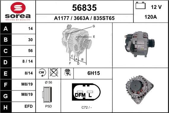 EAI 56835 - Ģenerators autodraugiem.lv