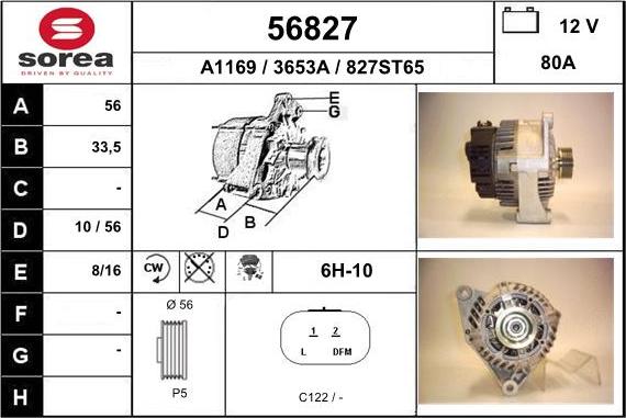 EAI 56827 - Ģenerators autodraugiem.lv