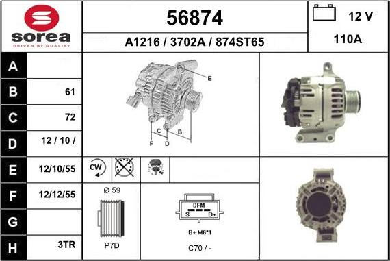 EAI 56874 - Ģenerators autodraugiem.lv