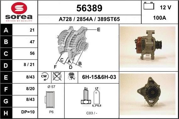 EAI 56389 - Ģenerators autodraugiem.lv