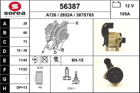 EAI 56387 - Ģenerators autodraugiem.lv