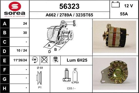 EAI 56323 - Ģenerators autodraugiem.lv
