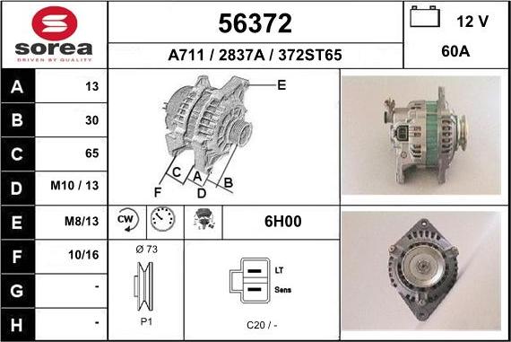 EAI 56372 - Ģenerators autodraugiem.lv