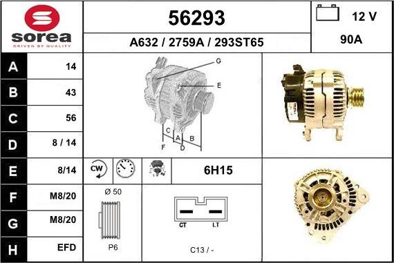 EAI 56293 - Ģenerators autodraugiem.lv