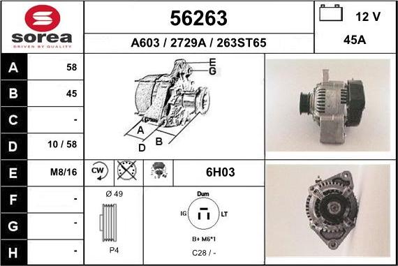 EAI 56263 - Ģenerators autodraugiem.lv