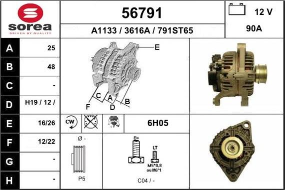 EAI 56791 - Ģenerators autodraugiem.lv
