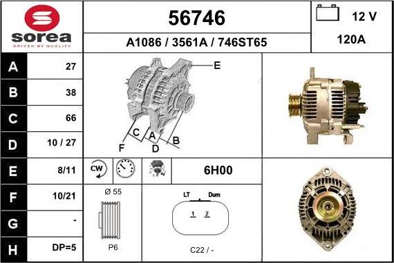EAI 56746 - Ģenerators autodraugiem.lv