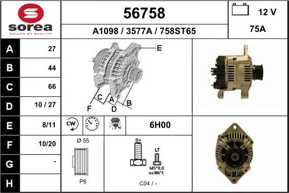 EAI 56758 - Ģenerators autodraugiem.lv