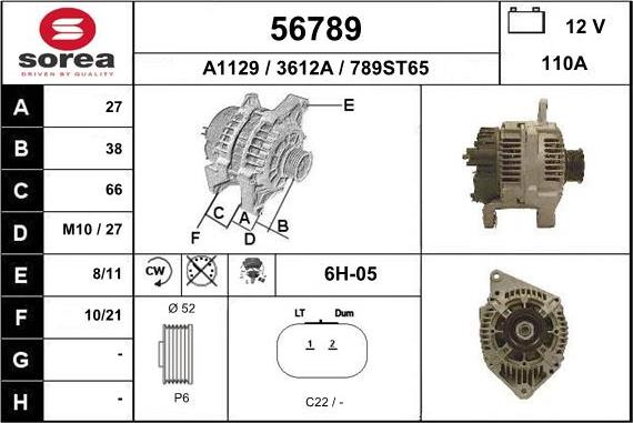 EAI 56789 - Ģenerators autodraugiem.lv