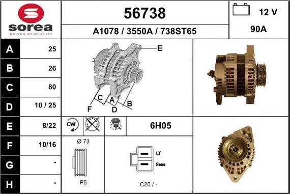 EAI 56738 - Ģenerators autodraugiem.lv
