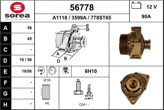 EAI 56778 - Ģenerators autodraugiem.lv