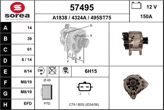 EAI 57495 - Ģenerators autodraugiem.lv