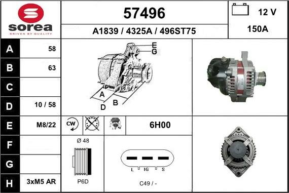 EAI 57496 - Ģenerators autodraugiem.lv