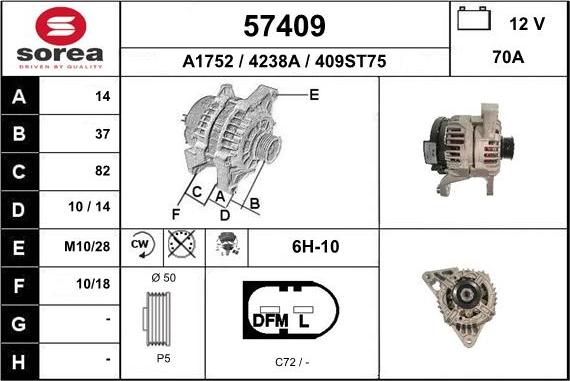 EAI 57409 - Ģenerators autodraugiem.lv