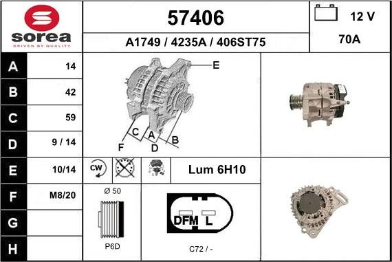 EAI 57406 - Ģenerators autodraugiem.lv