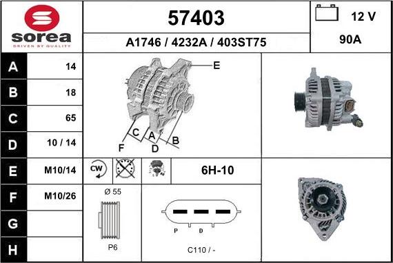 EAI 57403 - Ģenerators autodraugiem.lv