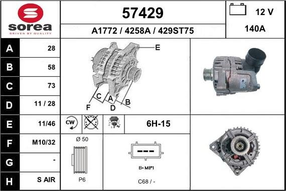 EAI 57429 - Ģenerators autodraugiem.lv