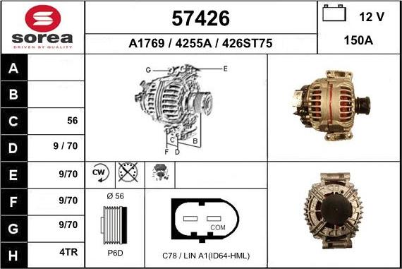 EAI 57426 - Ģenerators autodraugiem.lv