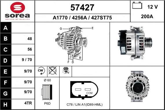 EAI 57427 - Ģenerators autodraugiem.lv