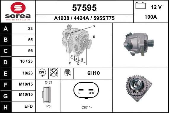 EAI 57595 - Ģenerators autodraugiem.lv
