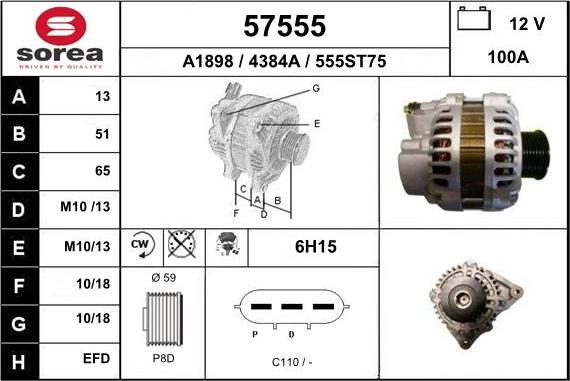 EAI 57555 - Ģenerators autodraugiem.lv