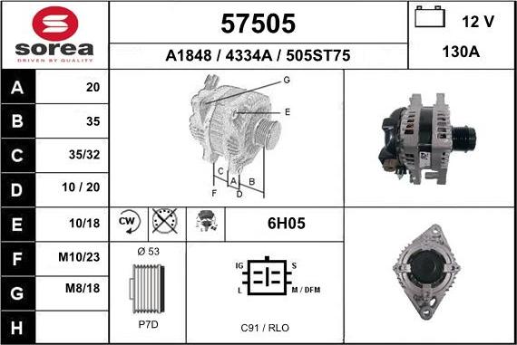 EAI 57505 - Ģenerators autodraugiem.lv