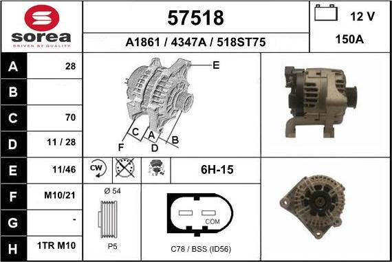 EAI 57518 - Ģenerators autodraugiem.lv