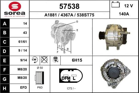 EAI 57538 - Ģenerators autodraugiem.lv