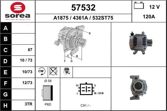 EAI 57532 - Ģenerators autodraugiem.lv