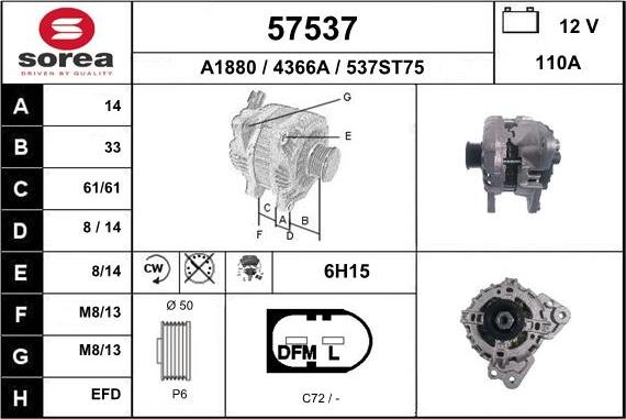 EAI 57537 - Ģenerators autodraugiem.lv