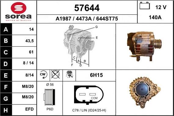 EAI 57644 - Ģenerators autodraugiem.lv