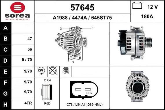 EAI 57645 - Ģenerators autodraugiem.lv