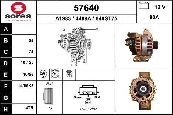 EAI 57640 - Ģenerators autodraugiem.lv